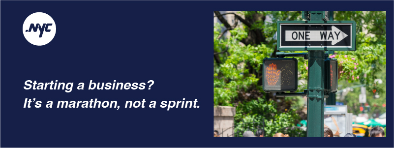 Starting a business in New York should be a thrilling race, not a casual jog