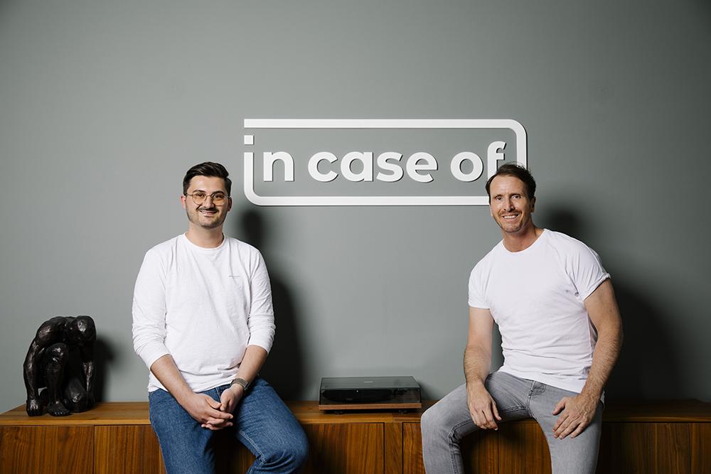 Pictured CTO Leonard Struck (left) and Founder Max Kindler (right).